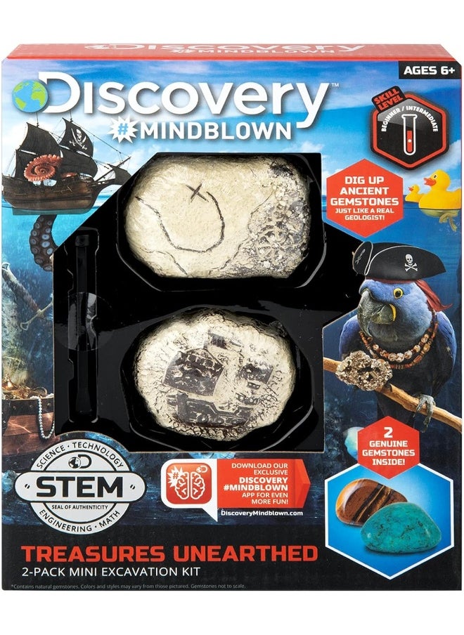 Discovery Kids Toy Mini Excavation Set Treasures
