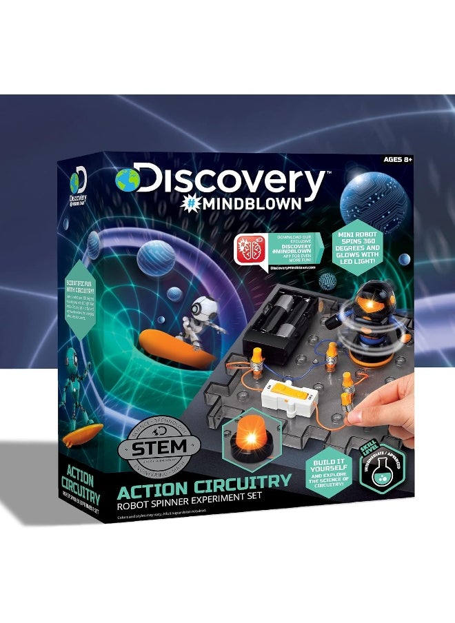 Discovery Mindblown Toy Circuitry Action Experiment Set - Robot Spinner