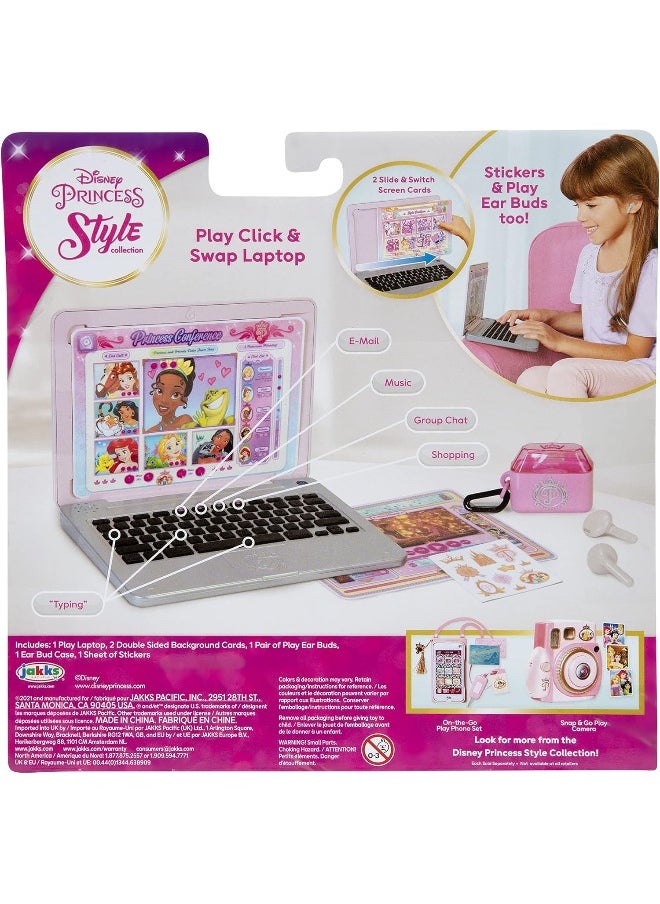 Disney Princess Style Collection Play Click & Swap Laptop