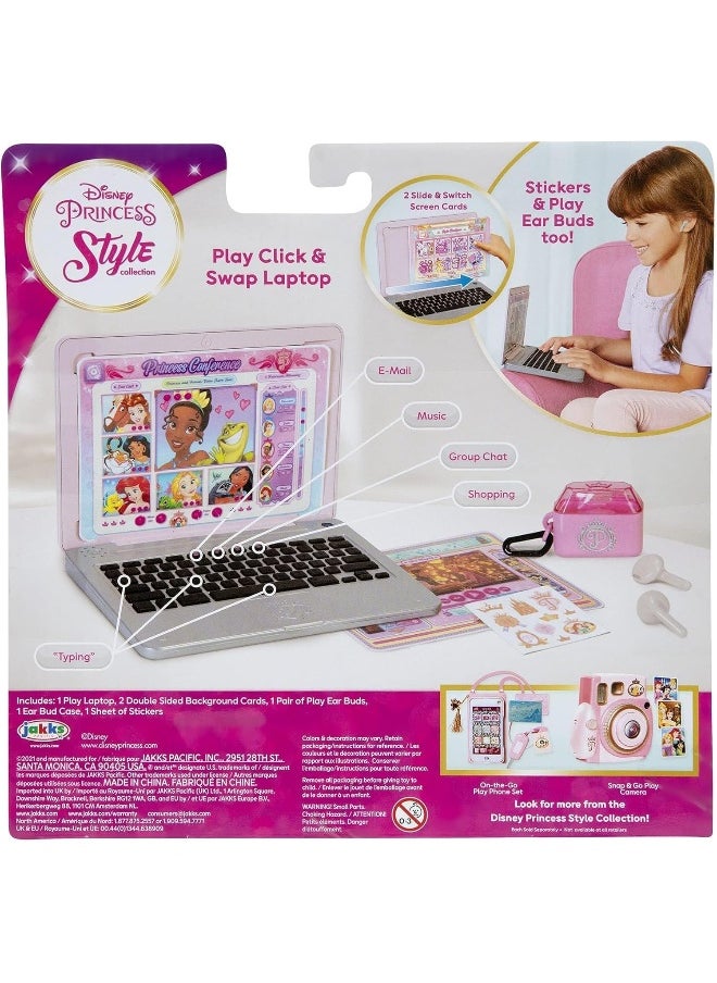 Disney Princess Style Collection Play Click & Swap Laptop