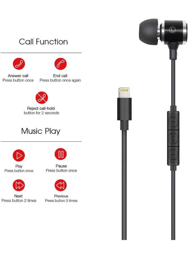 Trands Lightning MFI Stereo Earphone TR-HS2075, Wired