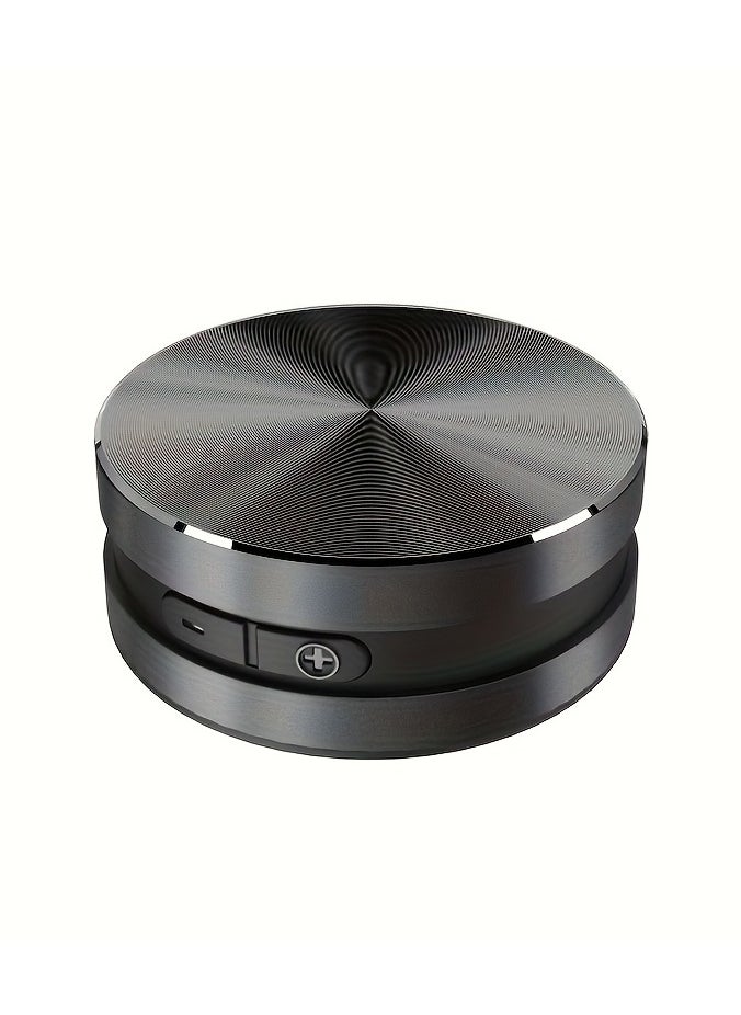 Portable Bone Conduction Speaker, Wireless Mini Stereo with High Fidelity Sound, Strong Bass, USB Charging, Rechargeable Lithium Polymer Battery, for Home, Outdoor, Party Use