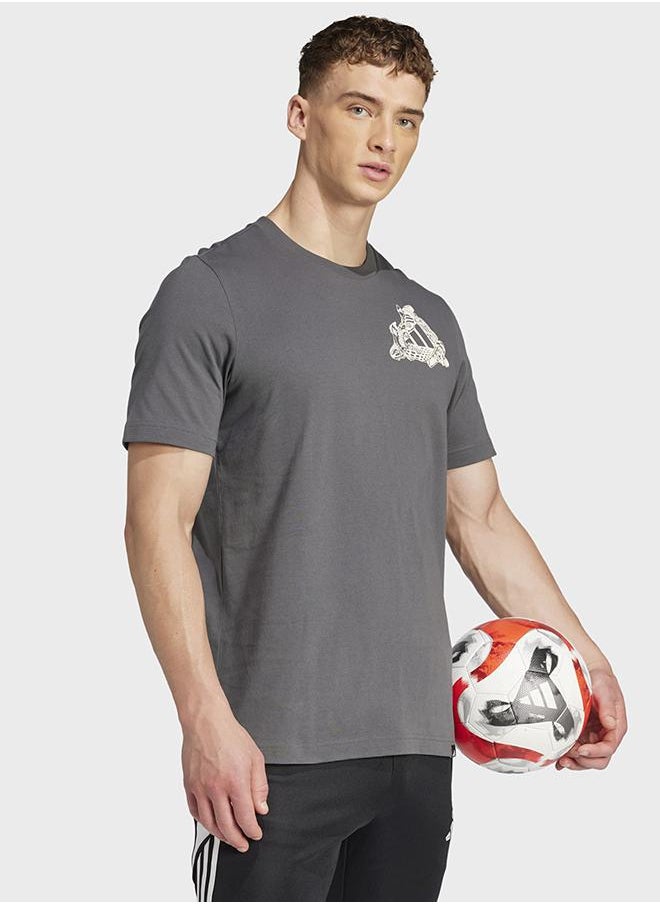 Football Kicks Graphic T-Shirt