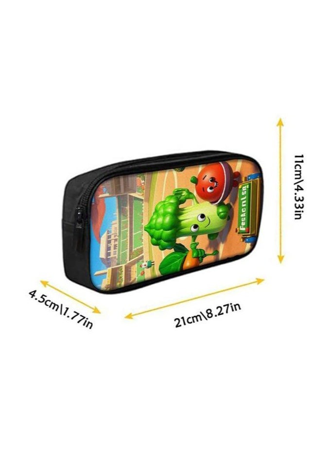 Cartoon three-piece schoolbag with zipper - 502