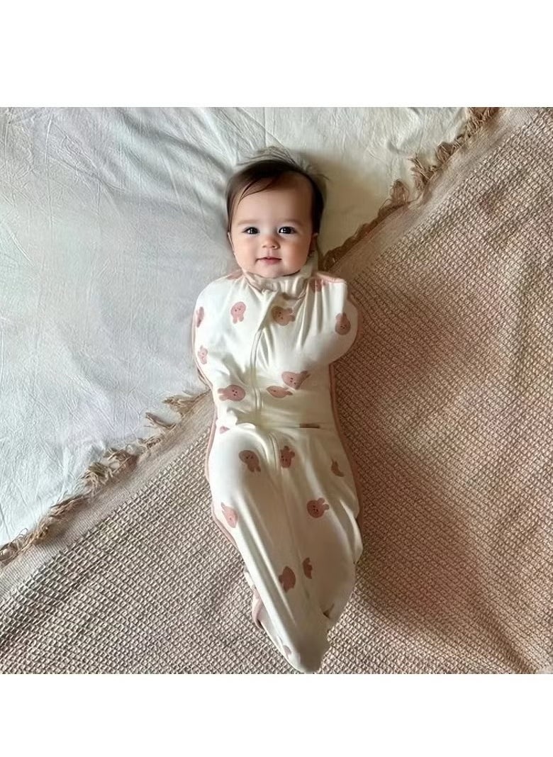 Baby Anti-Shock Sleeping Bag With Light Zipper, 0 - 3 Years Old