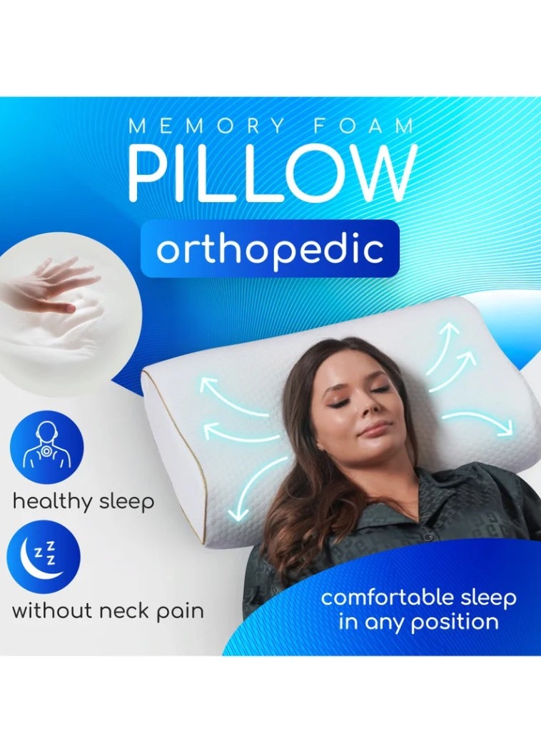Orthopedic Pillow with memory effect