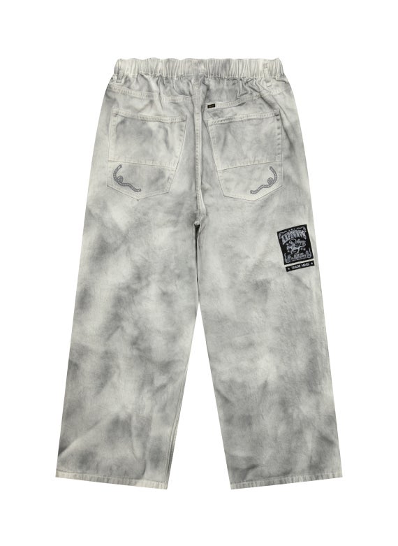 AAPEUNVS washed effect pants