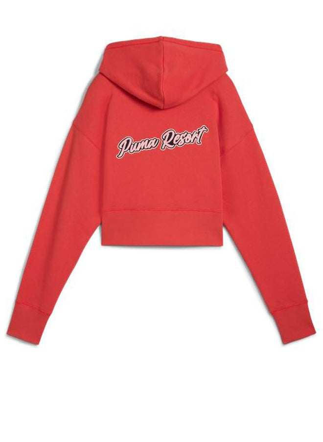 Essential Relaxed Graphic Hoodie