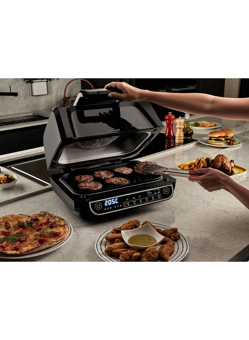 Digital Smart Air Fryer Grill XL 8.0 L 1700W with Grill, Air Fry, Roast, Bake, Dehydrate & Reheat 8 L 1700 W GHF40.000BK Black