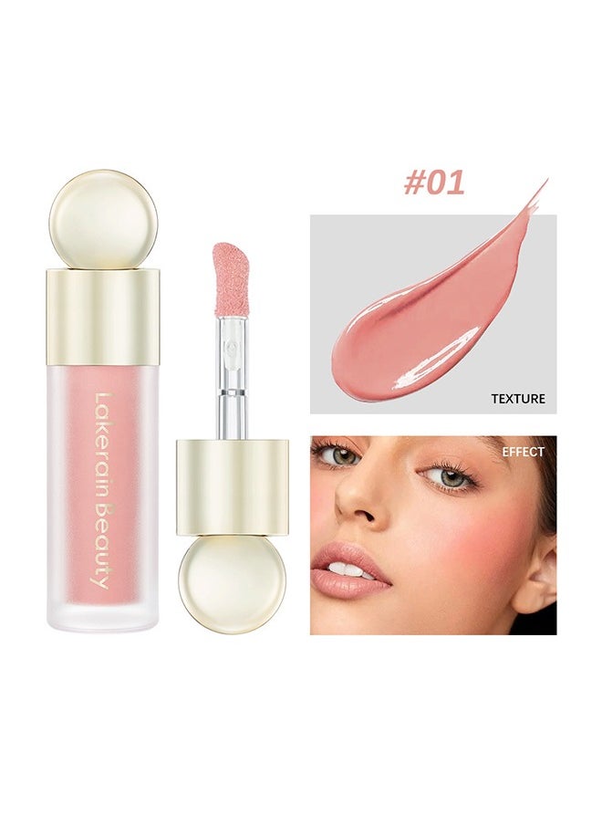 Velvet Liquid Blush ，Long Lasting，Create a Natural and Vibrant Makeup #01