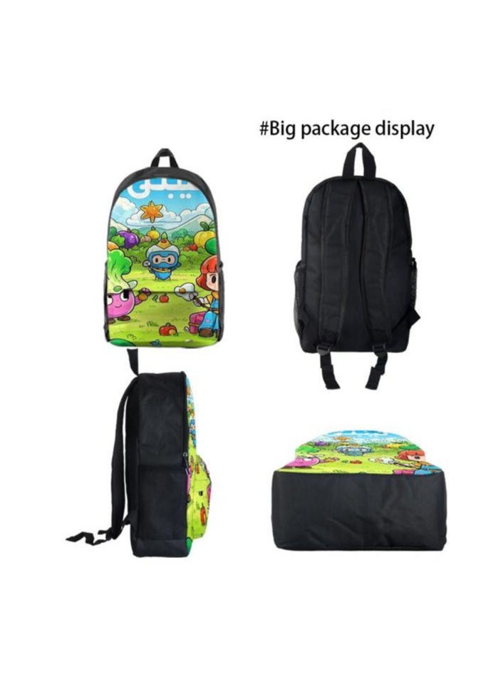Universal cartoon new three-piece schoolbag - 848