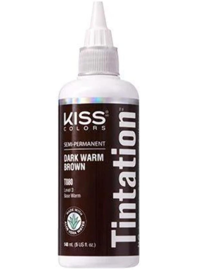 Tintation Semi-Permanent Hair Color Treatment 148 Ml (5 Us Fl.Oz) (Honey Brown)