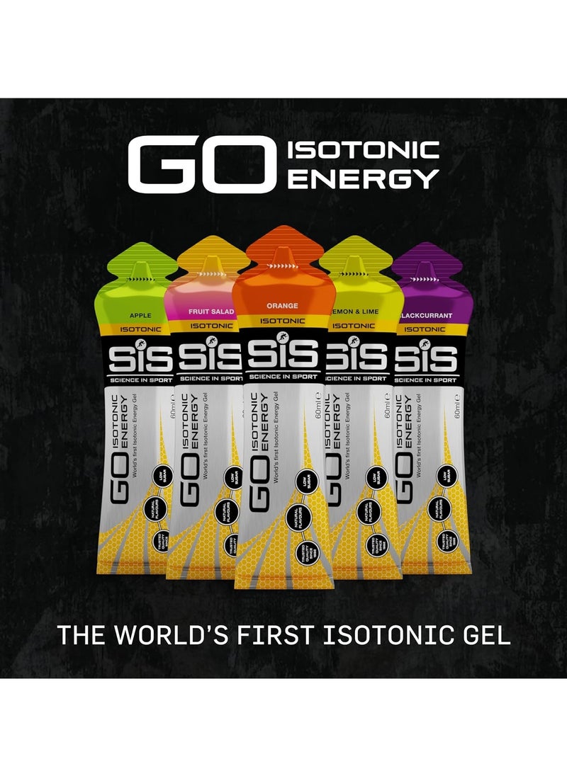 Science In Sport-Go Isotonic Energy Gel Mixed Pack 35 X 60ML