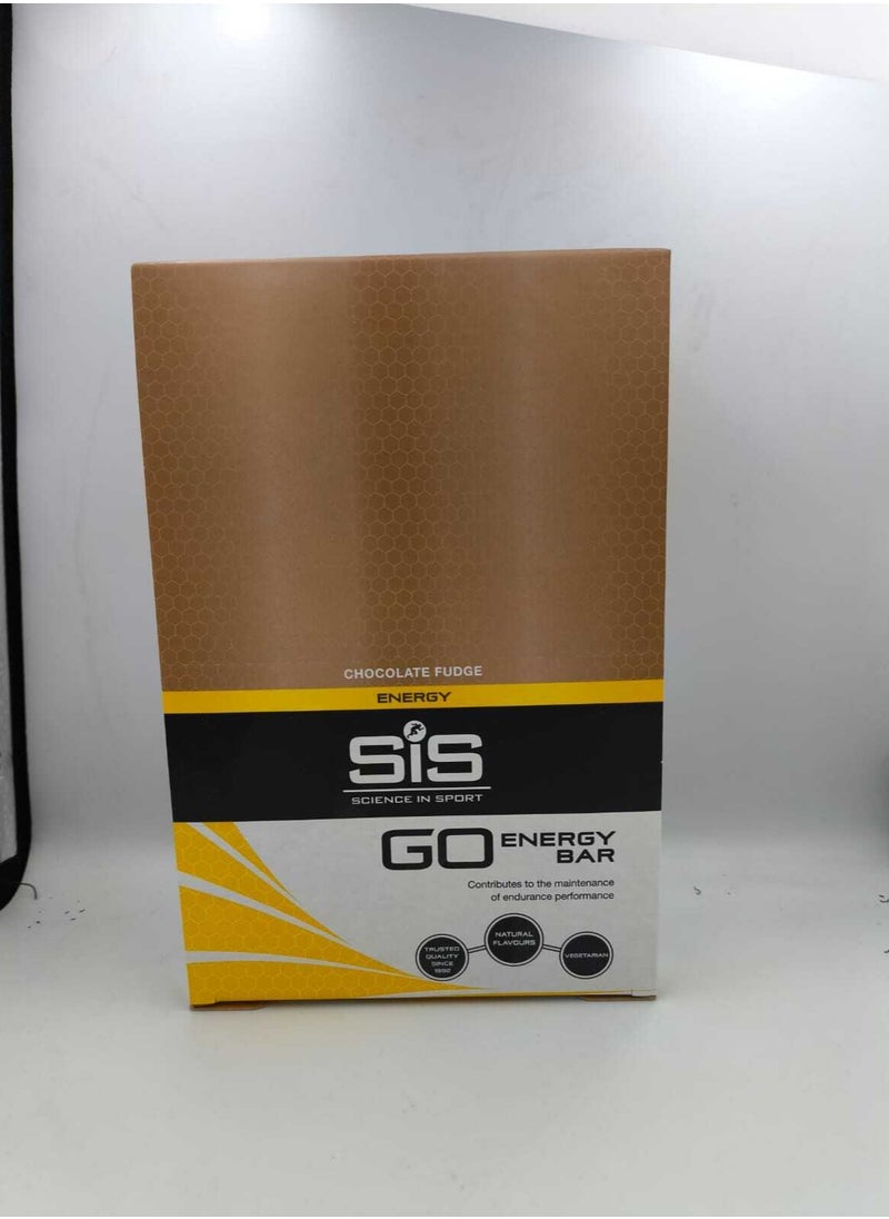 GO Energy Bar Chocolate Fudge, ontributes to the maintenance of endurance performance - Trusted quality since 1992,Natural Flavours Vegetarian - Chocolate Fudge