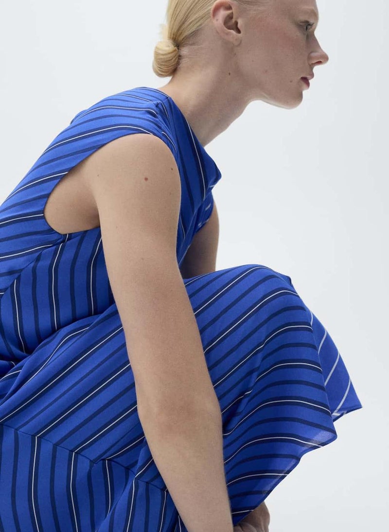 Striped Sleeveless Dress