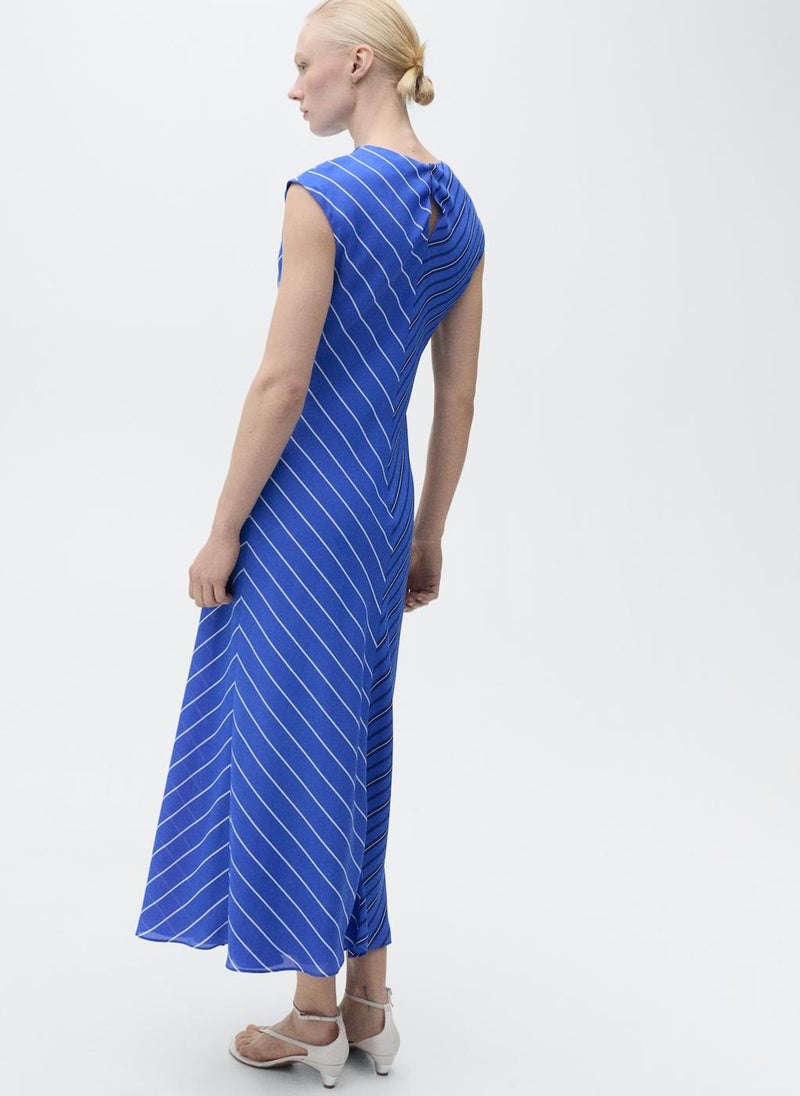 Striped Sleeveless Dress