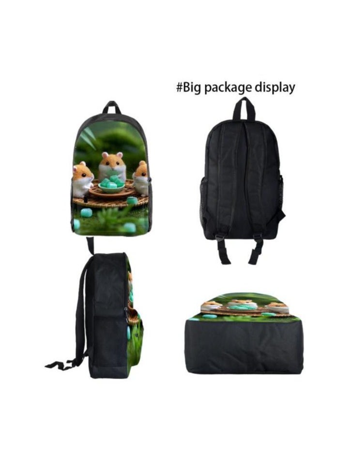 Universal cartoon new three-piece schoolbag - 814