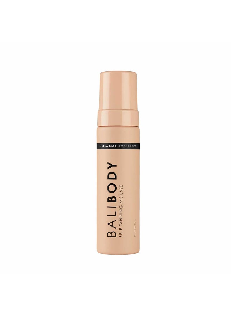Bali Body SelfTanning Mousse  Ultra Dark  Deep Bronzed Shade StreakFree Green Based Tinted SelfTanner for All Skin Types  100 Vegan Cruelty Free Australian Made 200 ml67 fl oz
