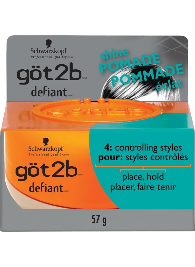 got2b Defiant Define  Shine Pomade2 oz