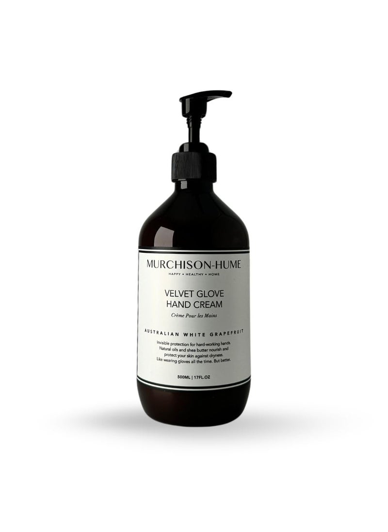 MurchisonHume Velvet Glove Hand Cream with nourishing Fruit Extracts and Plant Seed Oils for lasting 24hour protection against dryness nongreasy Australian White Grapefruit