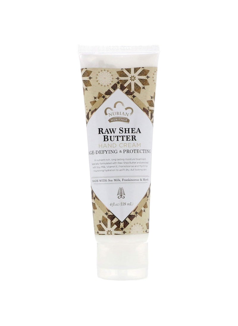 Nubian Heritage Raw Shea Butter Hand Cream 4 oz 4 pack