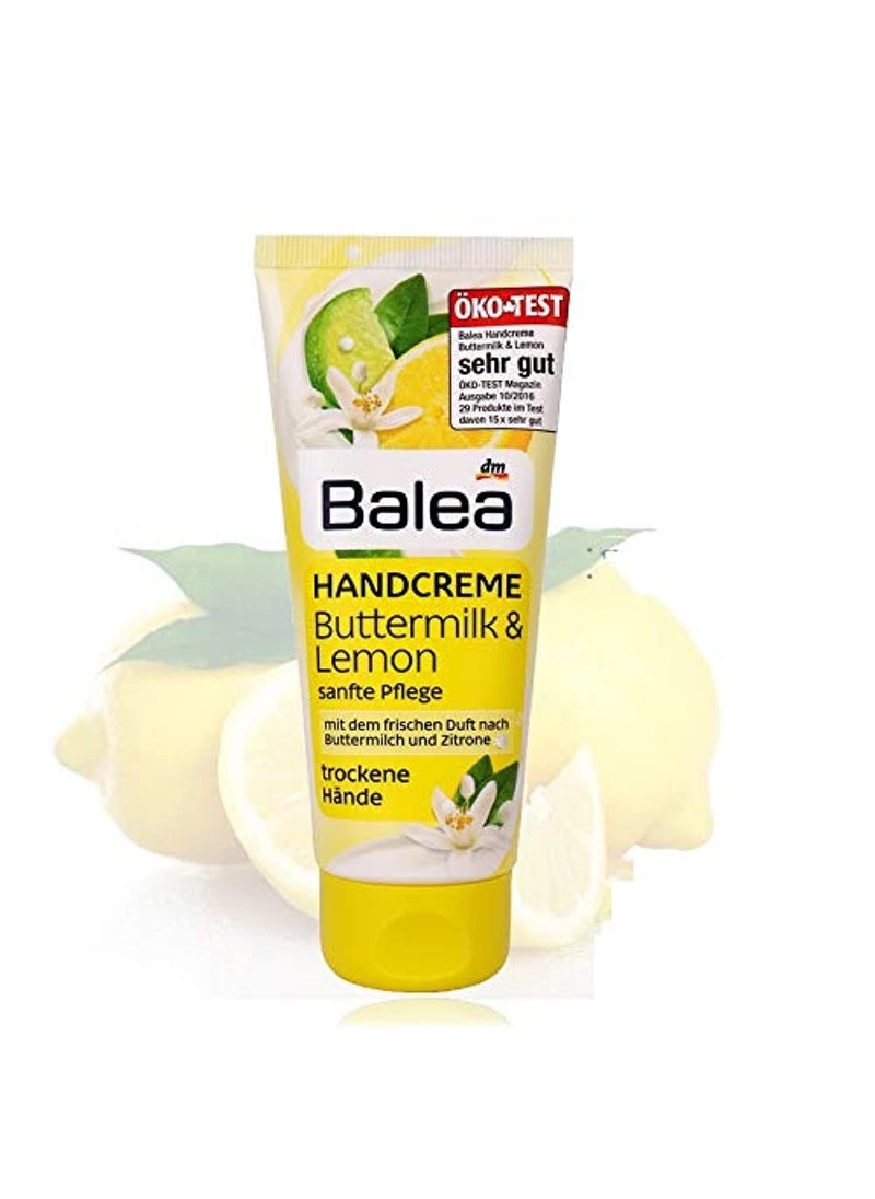 Balea Buttermilk  Lemon Hand Cream 100 ml German Product