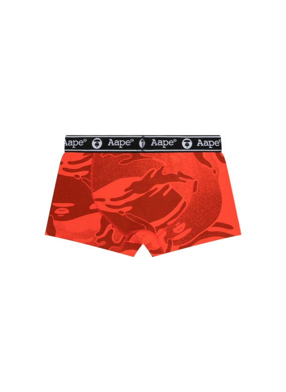 Moonface logo camo boxer briefs