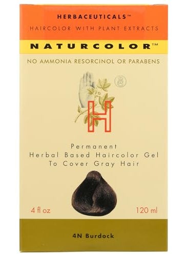 naturcolor Haircolor Hair Dye - Burdock, 4 Fl Oz (4N)
