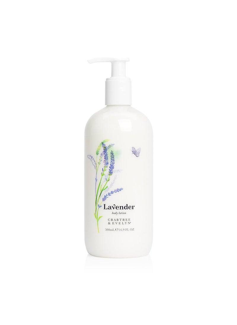 Crabtree & Evelyn Body Lotion Lavender, 16.9 Fl Oz