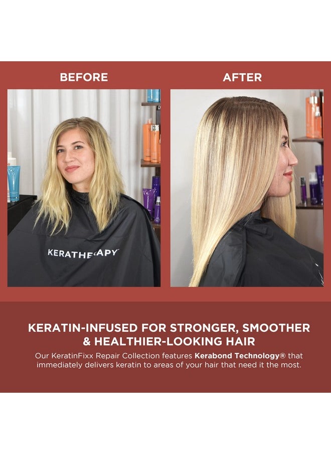 KERATHERAPY Keratin Infused KeratinFIXX 20-in-1 Leave-in, 4.2 fl. oz., 125 ml - Smoothing Leave in Conditioner Transforms Your Hair with 20 Benefits in 1 Easy Step - With Caviar Extract, & Argan Oil