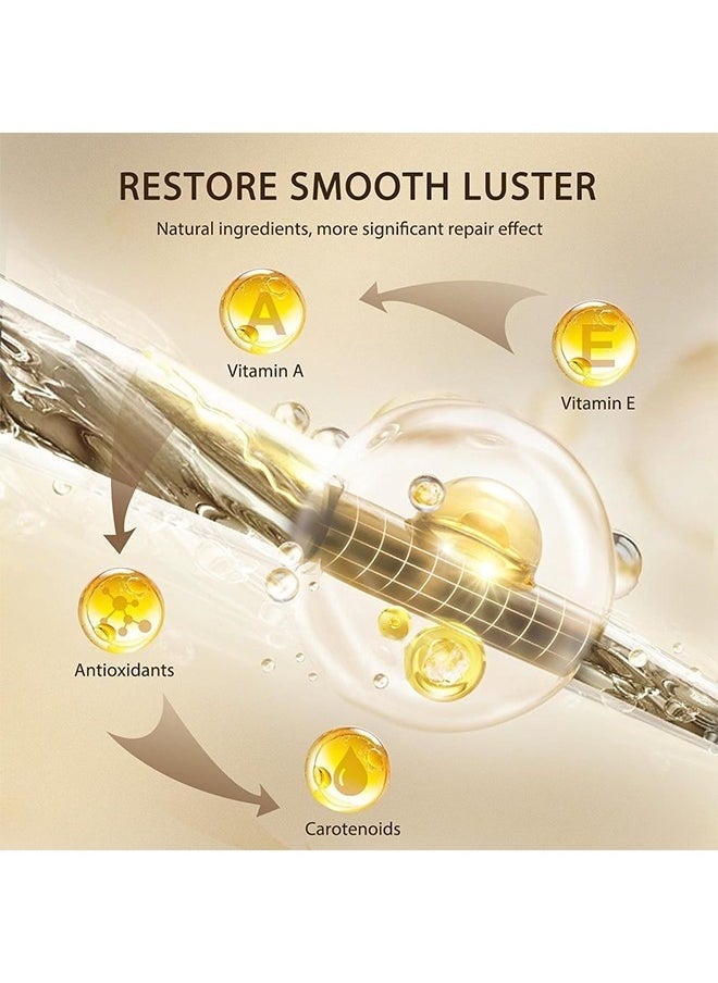 Treatment Moroccan Hair Oil, Original Argan Oil Serum, Nourish Frizzy Hair, Smooth and Shiny Hair Conditioner, for All Hair Types 100ML