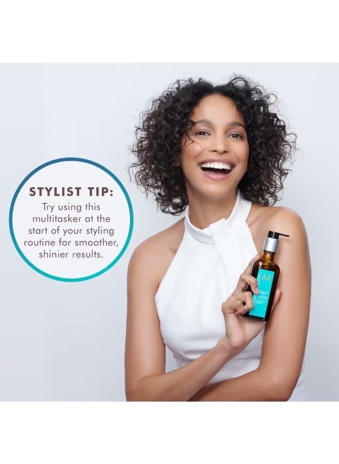 Treatment Moroccan Hair Oil, Original Argan Oil Serum, Nourish Frizzy Hair, Smooth and Shiny Hair Conditioner, for All Hair Types 100ML