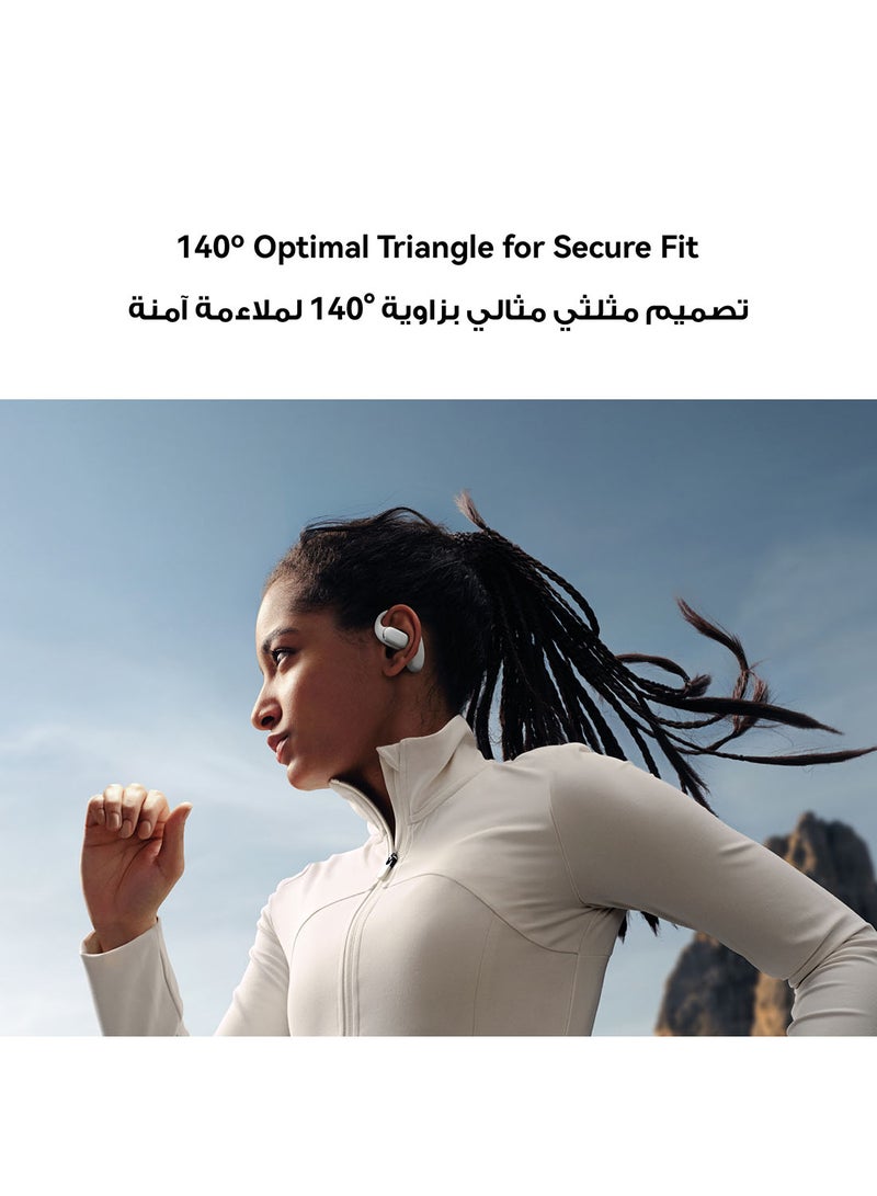 FreeArc Open-Ear Earbuds, Bluetooth Earphones with Sterling Sound, Secure Fit and Comfort, IP57 Water Resistance, 28 Hours Playtime, Sports Earphones, iOS, Android, Windows FreeArc Green