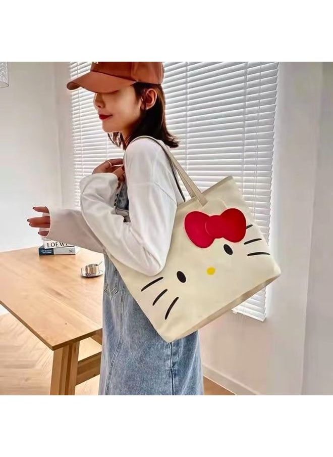 Hello Kitty Cartoon Character Tote Bag