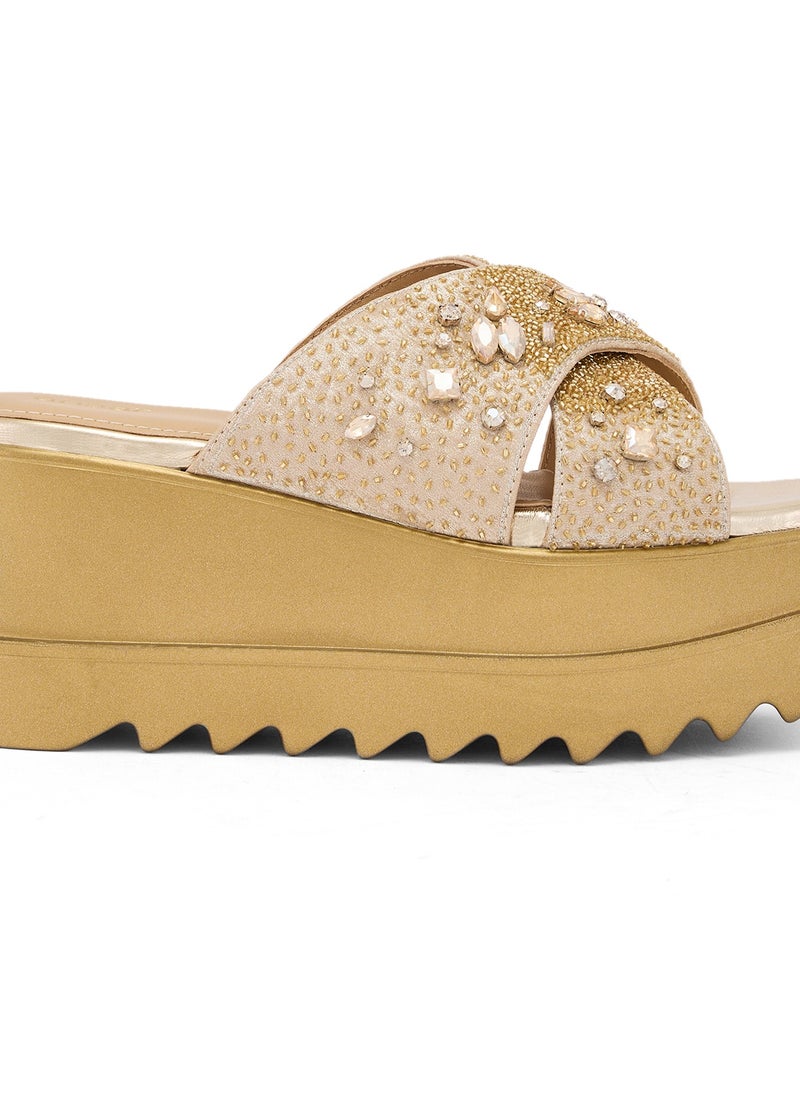 Anaar Glam Factory Sandals, Womens Festive, Special Occasion and Partywear Premium  Sandals