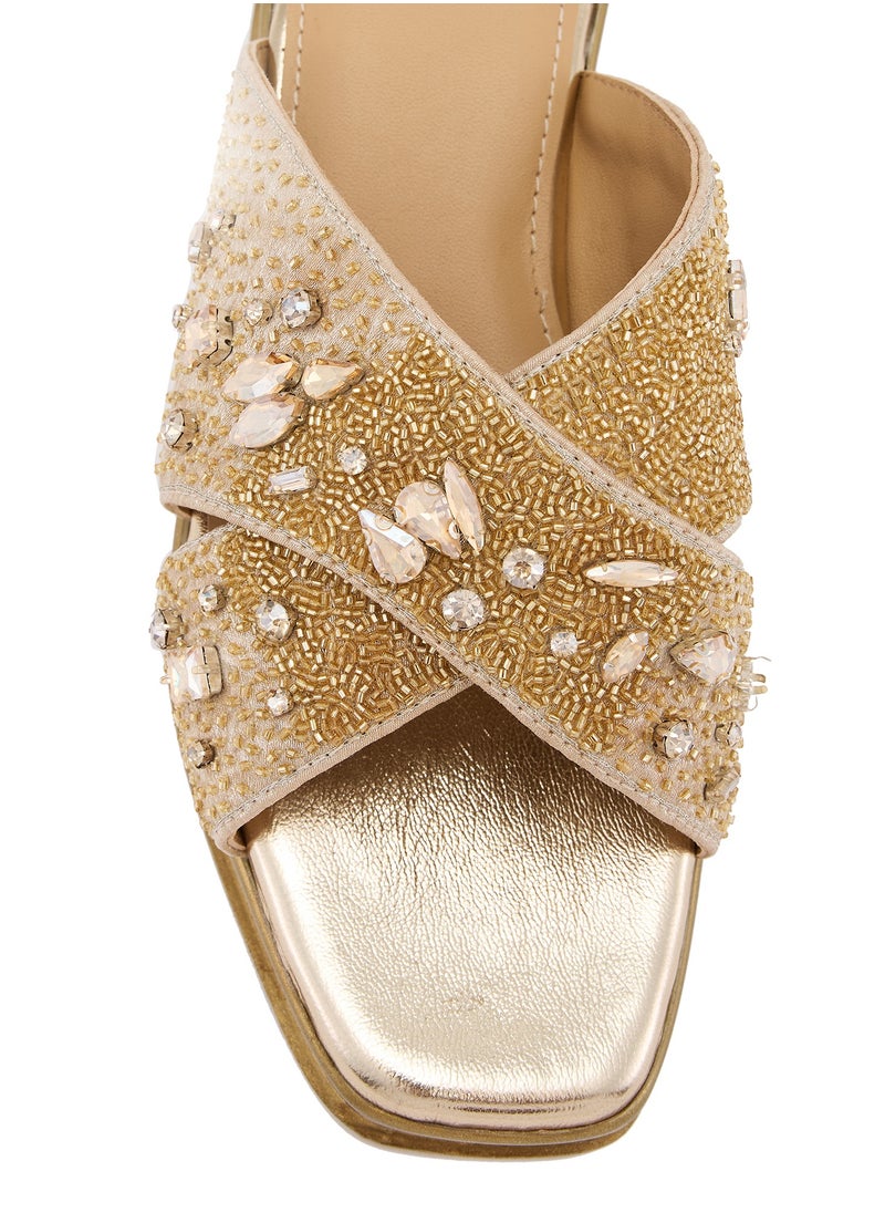 Anaar Glam Factory Sandals, Womens Festive, Special Occasion and Partywear Premium  Sandals