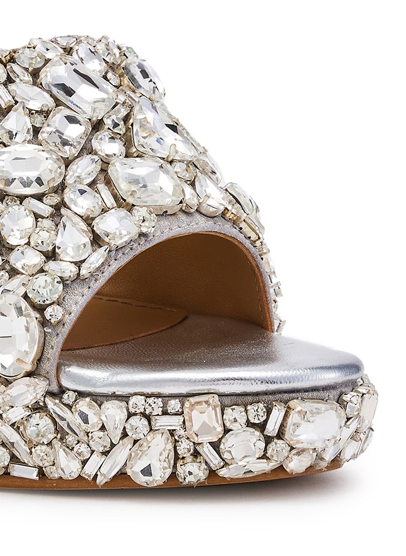 Anaar It Girl Platform Sandals, Womens Festive, Special Occasion and Partywear Premium Sandals