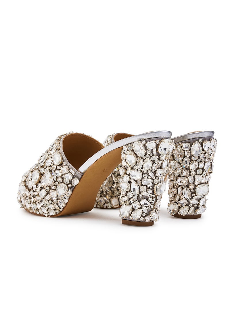 Anaar It Girl Platform Sandals, Womens Festive, Special Occasion and Partywear Premium Sandals