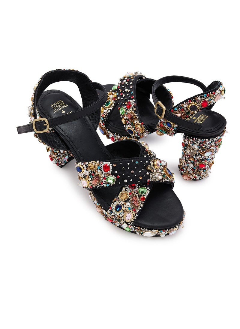 Anaar Go Get'em Sandals, Womens Festive, Special Occasion and Partywear Premium Footwear