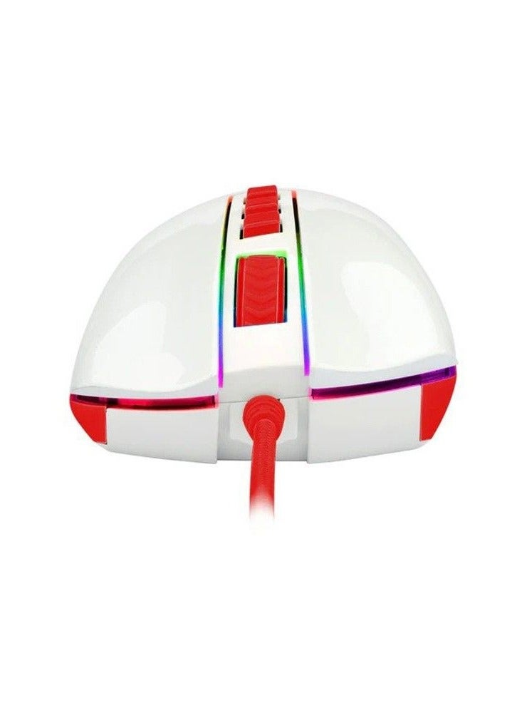 COBRA Wired Gaming Mouse M711C -White/Red