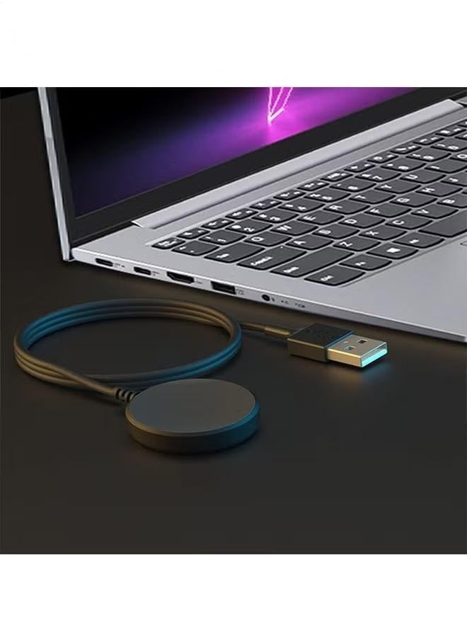 Smart Watch Charger, Compatible with Samsung Galaxy Watch 4/3/Active 2/Active Charger, Replacement USB Charging Cable Cord Dock for Samsung Galaxy Watch 4/Galaxy Watch 3