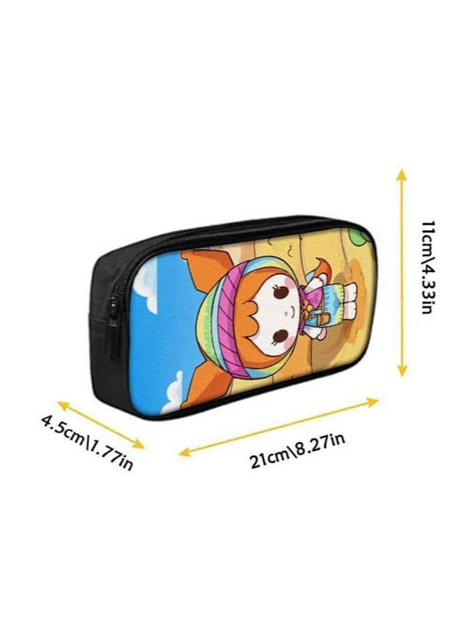 Cartoon three-piece schoolbag with zipper - 779