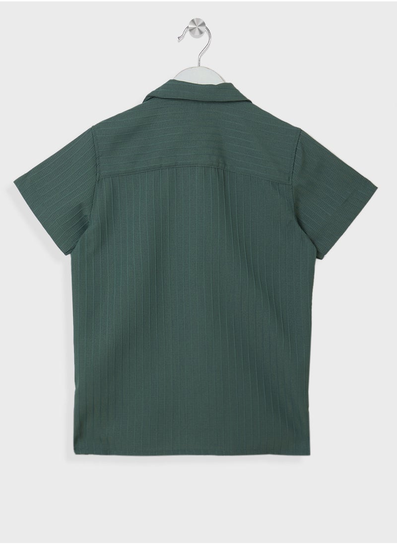 Kids Essential Short Sleeve Shirt