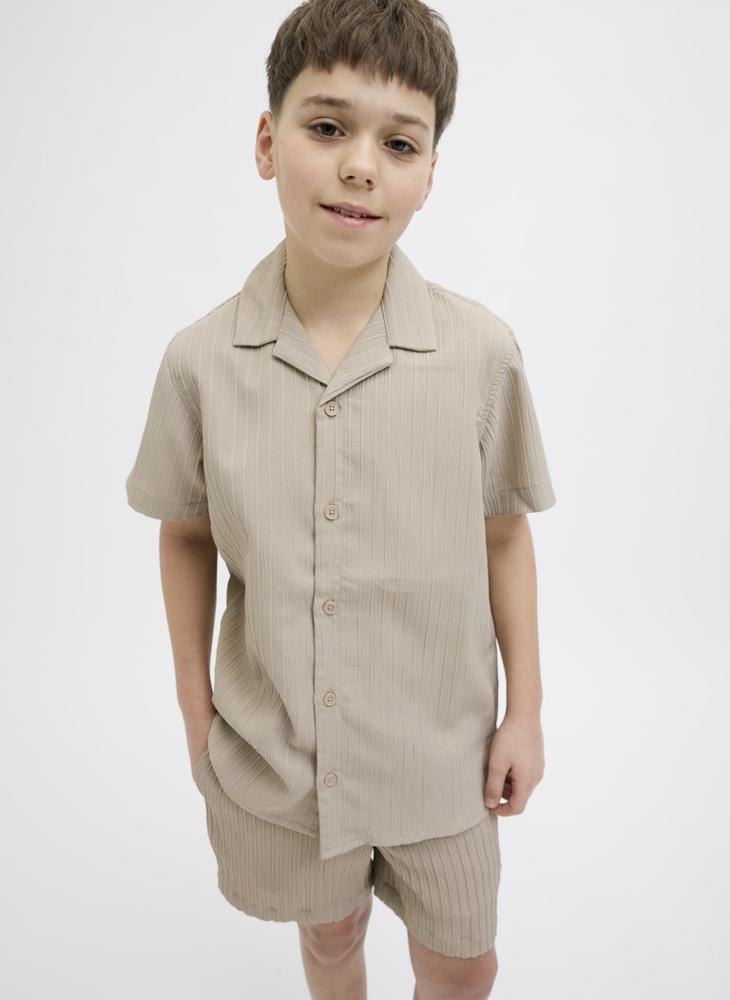 Kids Essential Short Sleeve Shirt