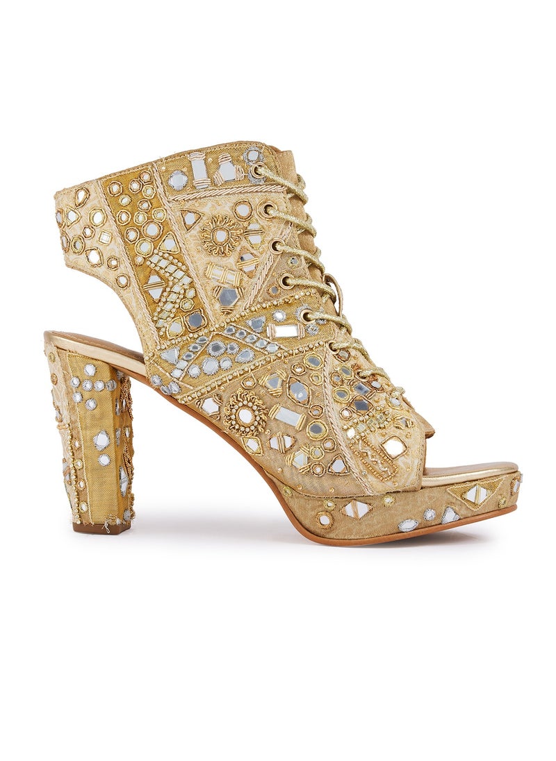 Anaar Everyday Runway Boots, Womens Festive, Special Occasion and Partywear Premium Footwear
