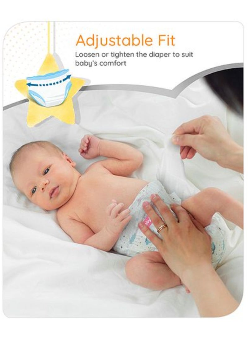 Babyhug Pro Bubble Care Premium Tape Style Diapers, Size 4, Large - 23 Pieces