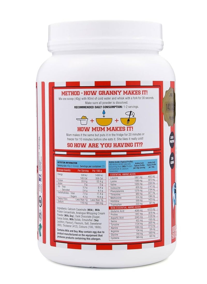 Adonis Protein Cookie Dough 1Kg Chock Honeycomb