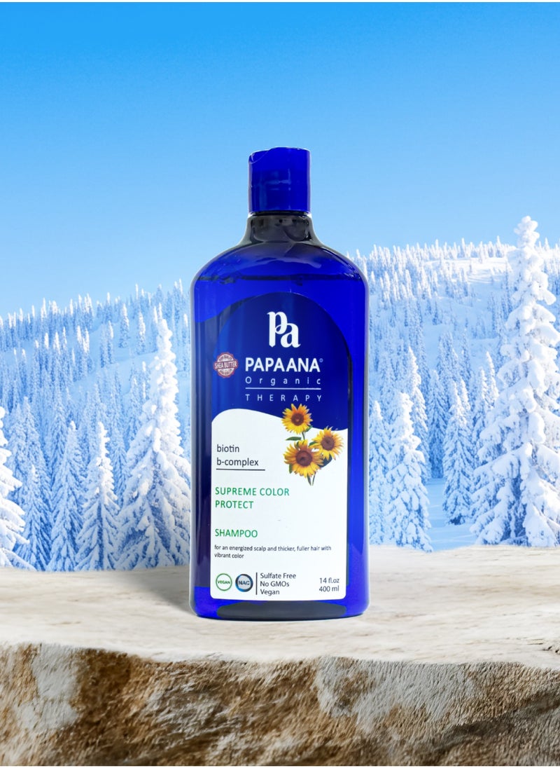 Supreme Color Protect Shampoo with Shea Butter – 400ml, Protects & Nourishes Color-Treated Hair with Shea Butter