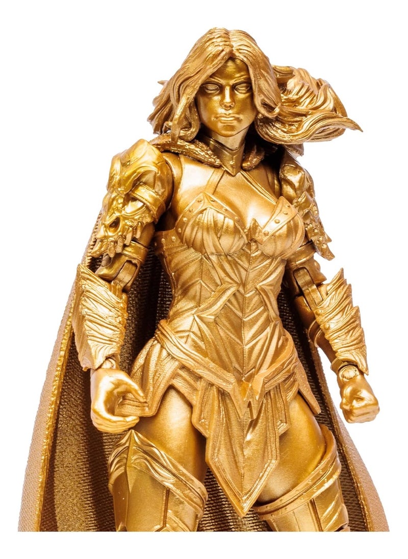 McFarlane Toys- Anti-Crisis Wonder Woman 7-Inch Action Figure with Accessories and Stand Base