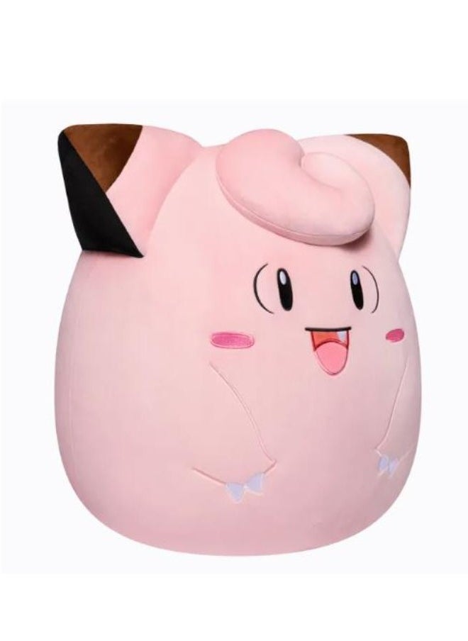 Squishmallows Pokemon Plush - Clefairy, 14 Inches